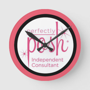 Perfectly Posh Independant Consultant gifts Round Clock