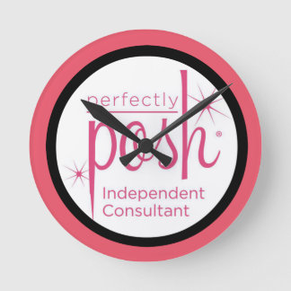 Perfectly Posh Independant Consultant gifts Round Clock