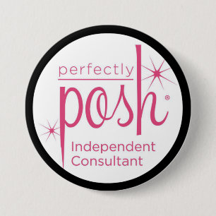 Perfectly Posh Independant Consultant round button