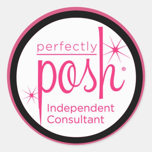 Perfectly Posh Independant Consultant Sticker (Front)