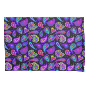 Perfectly Purple Paisley Pretty Pillowcase