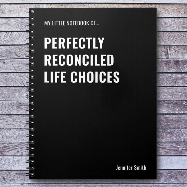 Perfectly Reconciled Life Office Humour Notebook (Creator Uploaded)