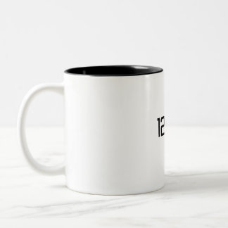 Perfectly Timed: 12:12 PM Moment Two-Tone Coffee Mug