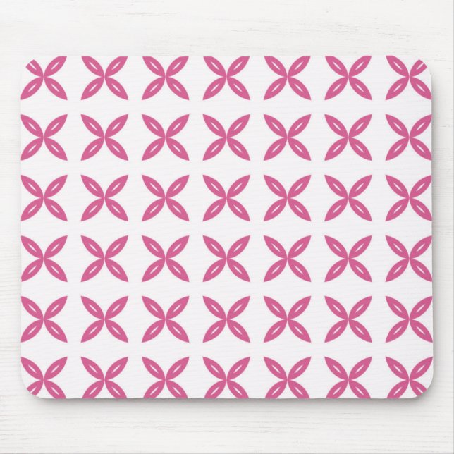 Perfectly Trendy Mousepad, Pink Mouse Mat (Front)