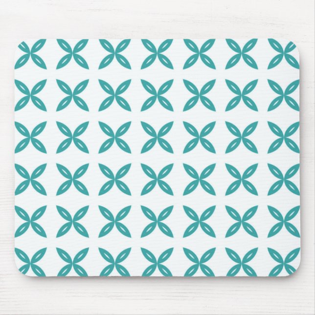 Perfectly Trendy Mousepad, Turquoise Mouse Mat (Front)