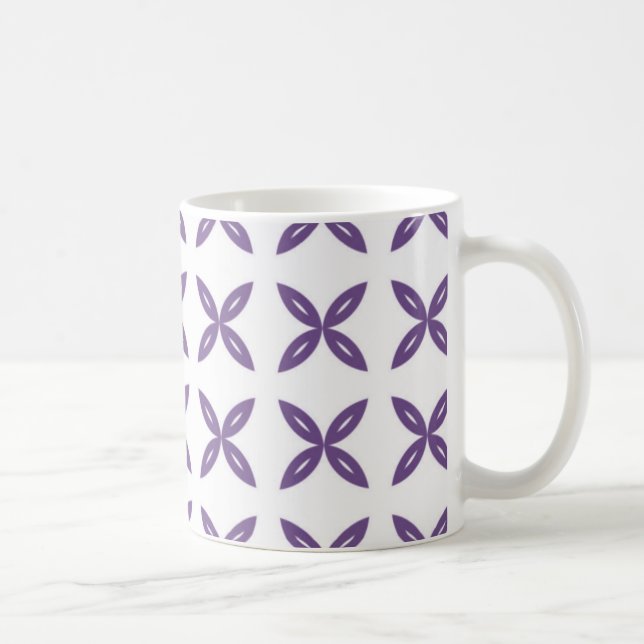 Perfectly Trendy Mug, Violet Coffee Mug (Right)