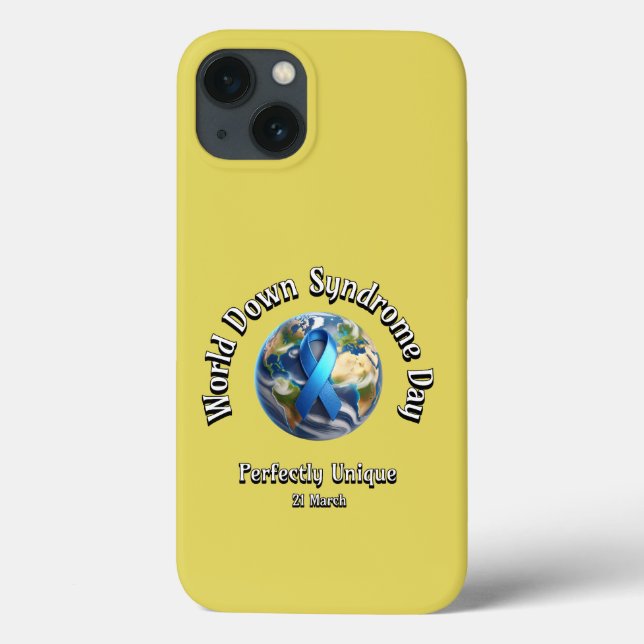 Perfectly Unique. World Down Syndrome Day. Case-Mate iPhone Case (Back)
