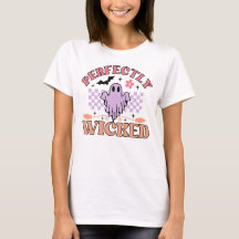 Perfectly Wicked Ghost Halloween T-Shirt