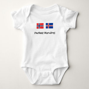 Perfekt Blanding ( Perfect Mix) Baby Bodysuit