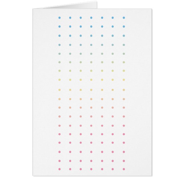 Perforated Blank Card (Front)