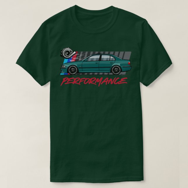 performance 2 barbados green T-Shirt (Design Front)