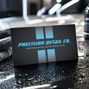 Performance Auto Detailing Racing Stripes  Business Card