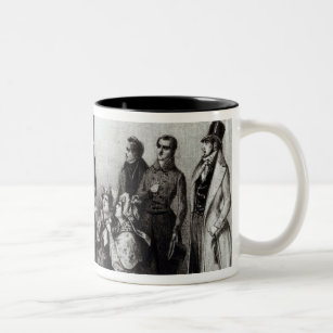 Performance of 'Le Pere Goriot' Two-Tone Coffee Mug