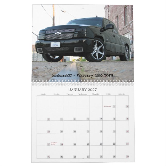 Performancetrucks.net 2011 Calendar (Jan 2027)