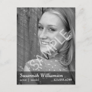 Performers Promotional Postcard