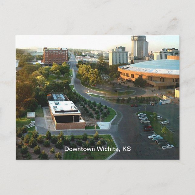 Performing Arts Downtown Wichita, Kansas Postcard (Front)