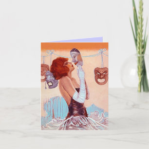 PERFORMING ARTS NOTE CARD STATIONERY CARD