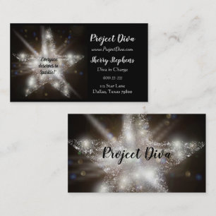"Performing Arts & Stars" Business Cards