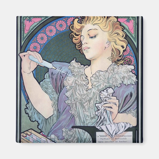 Perfume, Alphonse Mucha Magnet (Front)