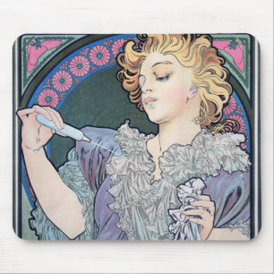Perfume, Alphonse Mucha Mouse Mat