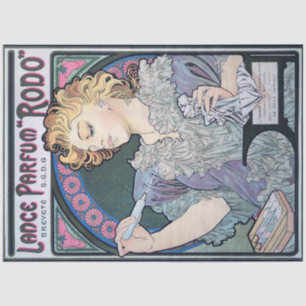 Perfume, Alphonse Mucha Tissue Paper
