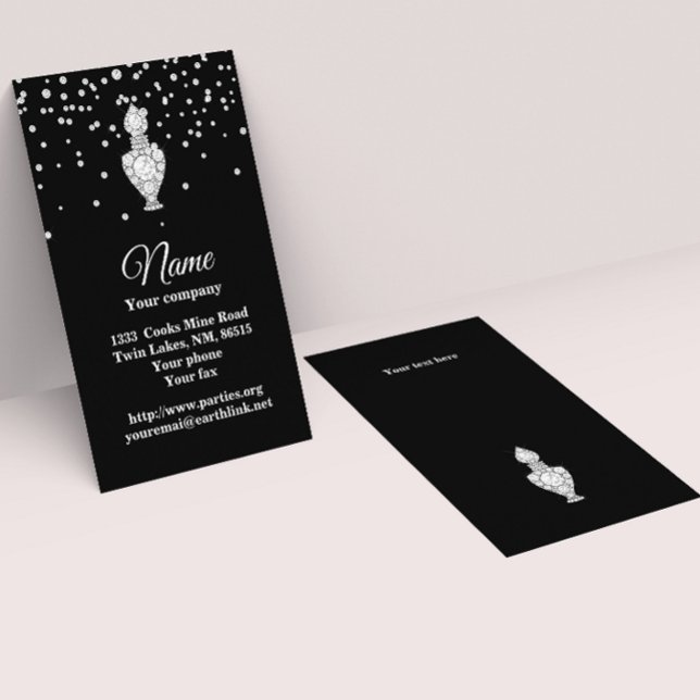 Perfume Bottle Business Card (Creator Uploaded)