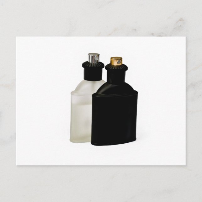 perfume bottles postcard (Front)