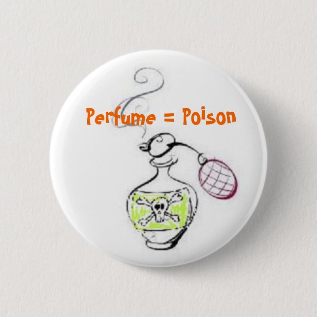 Perfume = Poison 6 Cm Round Badge (Front)