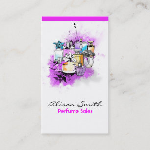 Perfume Sales Business Card