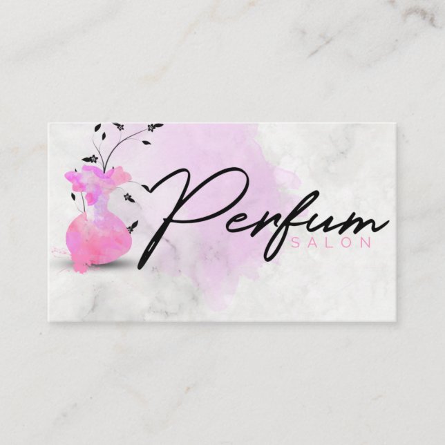 Perfume Salon Business Card (Front)