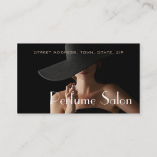 Perfume Salon Fragrance Scent Aroma Model Business Card