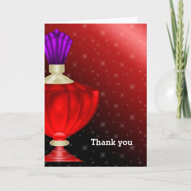 Perfume Thank You Card (Front)