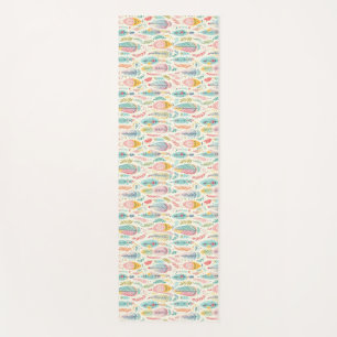 Perfumes Are The Feelings Of Flowers Yoga Mat