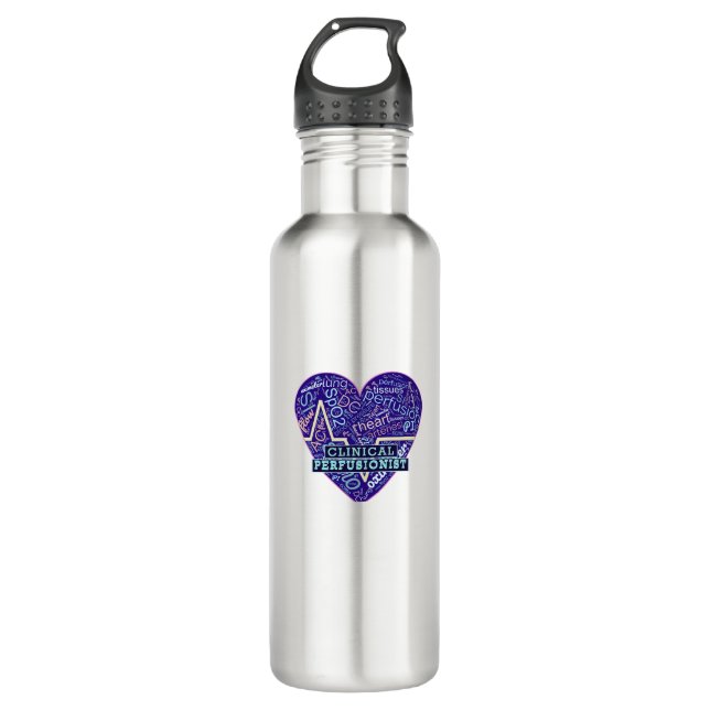 Perfusionist  710 ml water bottle (Front)