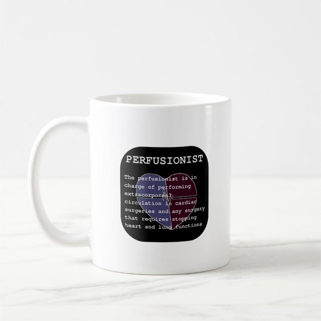 Perfusionist Definition Coffee Mug (Left)