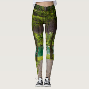 Pergola Of Wisteria Leggings