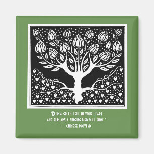 Perhaps a singing bird will come magnet