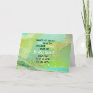 Perhaps the Stars are Our Loved Ones Card