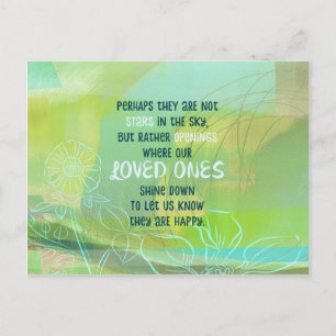 Perhaps the Stars are Our Loved Ones Postcard