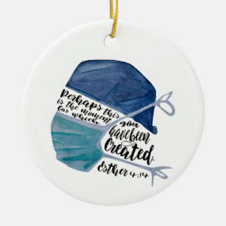 Perhaps This is the Moment Ceramic Tree Decoration