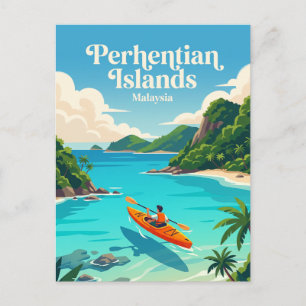 Perhentian Islands, Malaysia Postcard
