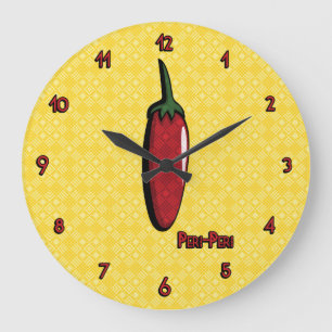 Peri-Peri Chilli Pepper Clock