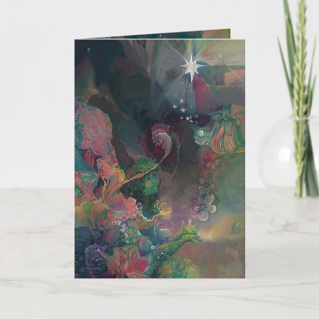 Peridot and Dewdrop Friend~~~ Card (Front)