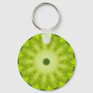 Peridot Kaleidoscope Key Ring
