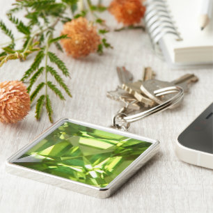 Peridot Key Ring