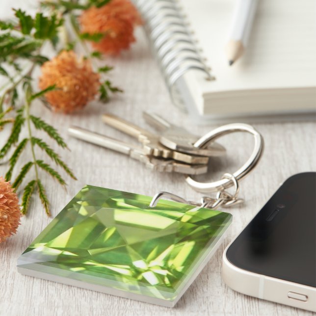 Peridot Key Ring (Front Right)