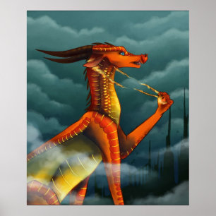 Peril wings of dragon fire cover poster