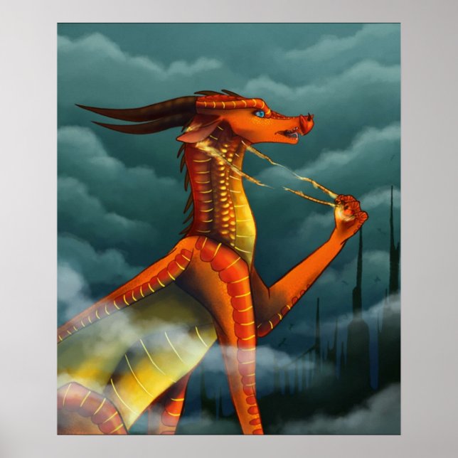 Peril wings of dragon fire cover poster (Front)