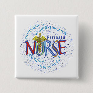 Perinatal Nurse Motto  pin