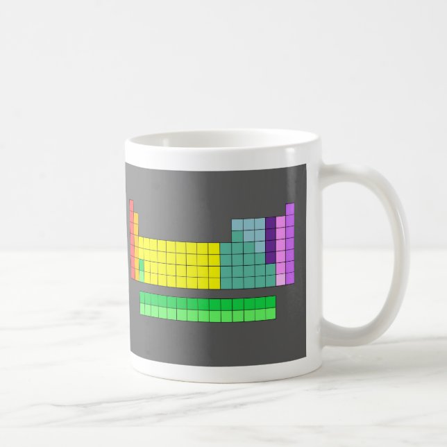 "PERIODIC COFFEE DRINKER" MUG (Right)
